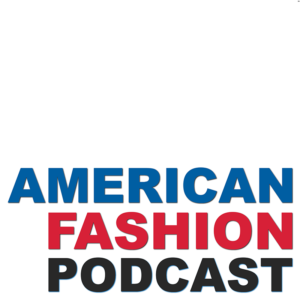 American Fashion Podcast Logo, created in May 2018